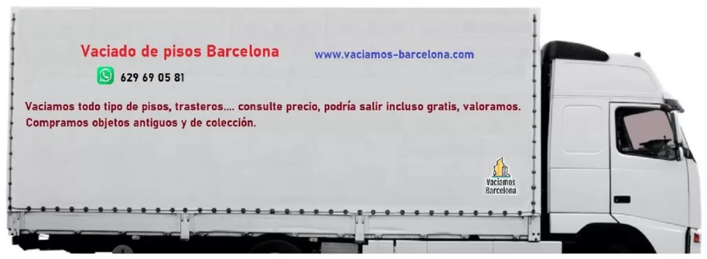 Camión Vaciamos Barcelona